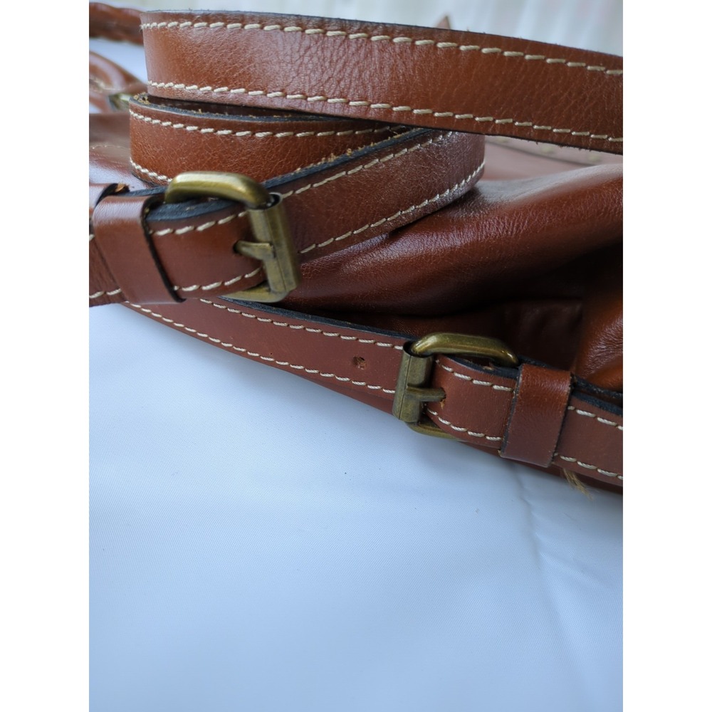 Large Carducci Brown Leather Tote Patricia Nash - Picture 15 of 15